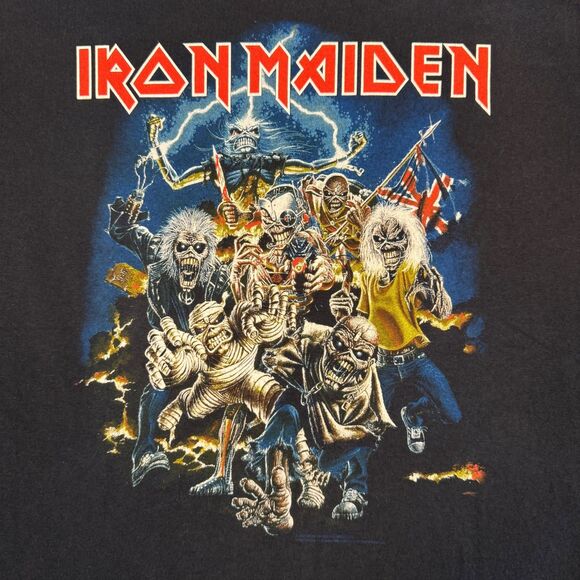 VTG Iron Maiden "Best Of The Beast" 2007 Officially Licensed Shirt - XL - Picture 3 of 8